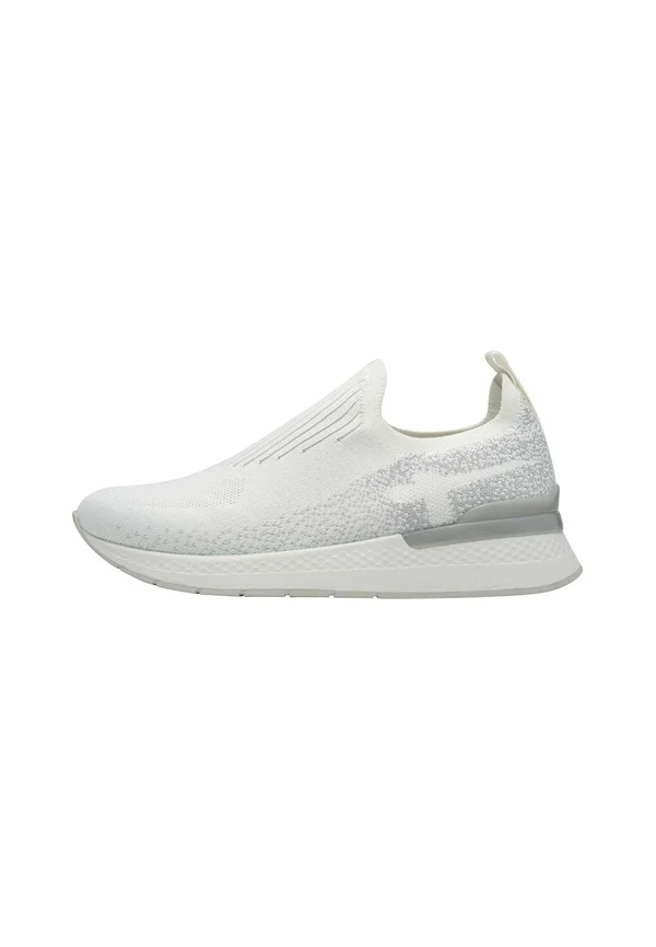 Slipper - white silver