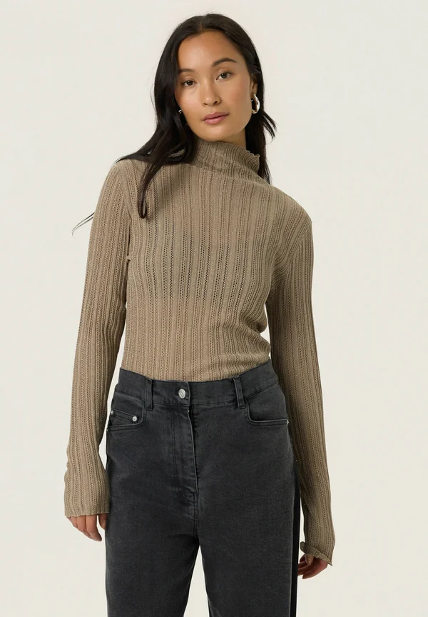 SLLaisa Regular Pullover - Strickpullover - dune