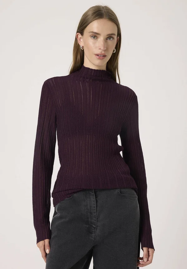 SLLaisa Regular Pullover - Strickpullover - winetasting