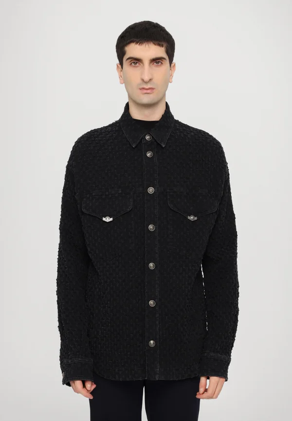 SLOUCHY - Jeansjacke - black
