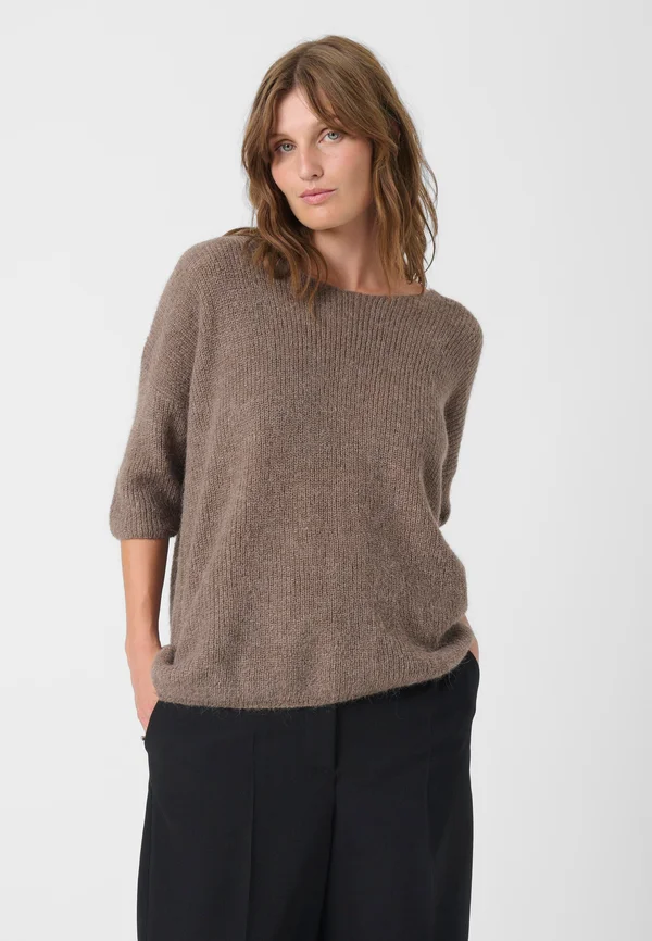 SLTUESDAY JUMPER - Strickpullover - walnut