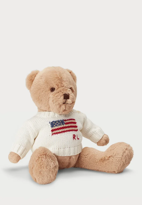 SMALL FLAG SWEATER POLO BEAR UNISEX - Kuscheltier - clubhouse cream