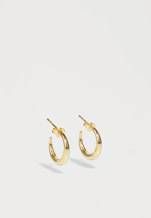 SMALL GRADUATED HOOPS - Ohrringe - yellow gold-coloured