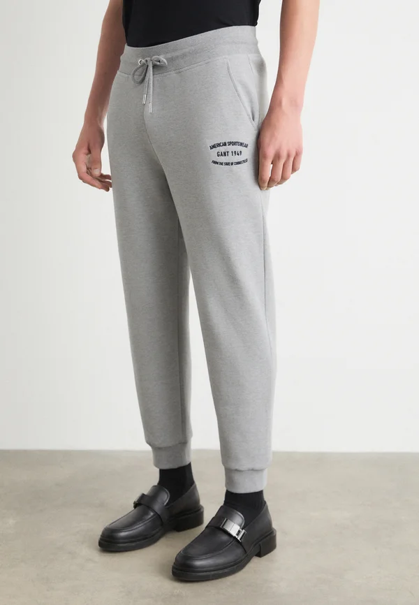 SMALL GRAPHIC SWEATPANTS - Jogginghose - grey melange