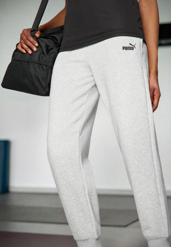 SMALL LOGO COMFORT HIGH-WAIST SWEATPANTS  - Jogginghose - light gray heather