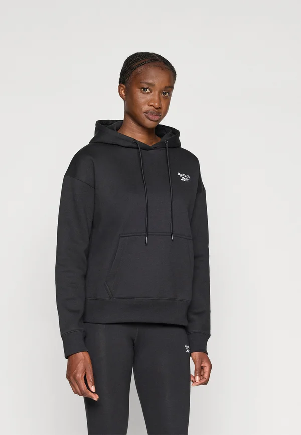 SMALL LOGO HOODIE - Kapuzenpullover - black