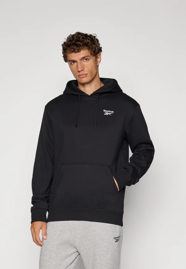 SMALL LOGO HOODIE - Kapuzenpullover - black