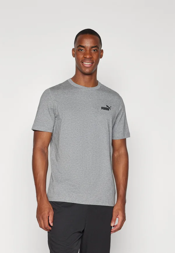 SMALL LOGO - T-Shirt basic - medium gray heather