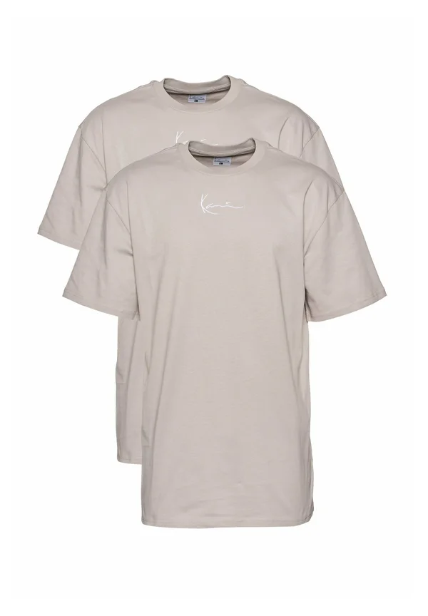 SMALL SIGNATURE 2-PACK ESSENTIAL - T-Shirt basic - grau