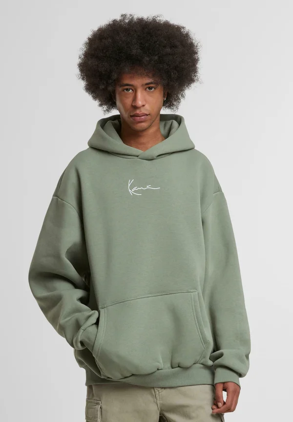 SMALL SIGNATURE ESSENTIAL - Kapuzenpullover - green