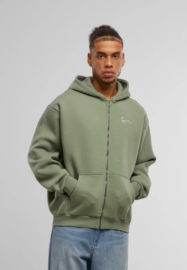 SMALL SIGNATURE ESSENTIAL  - Sweatjacke - green