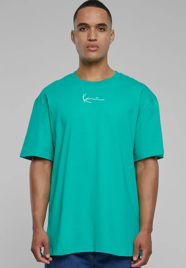 SMALL SIGNATURE ESSENTIAL - T-Shirt print - green