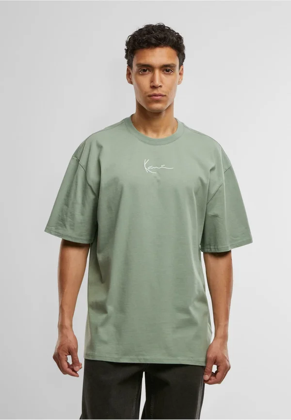 SMALL SIGNATURE ESSENTIAL  - T-Shirt print - green