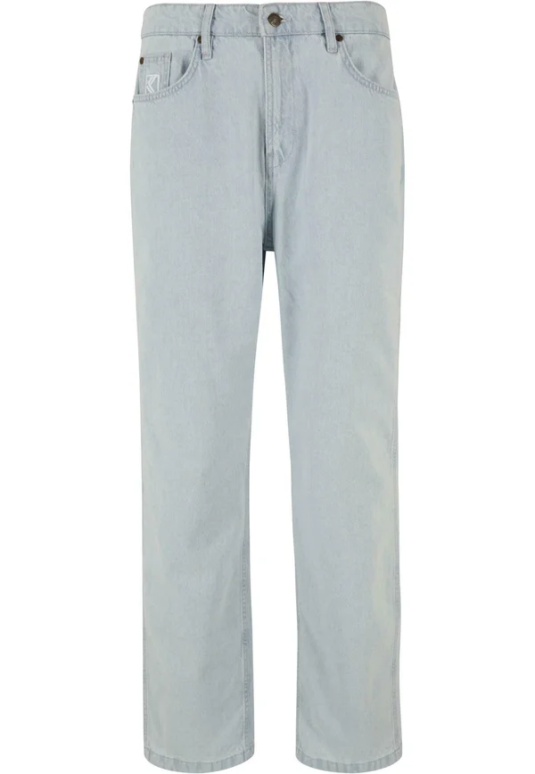 SMALL SIGNATURE GY FIVE POCKET DENIM - Jeans Straight Leg - bleached blue