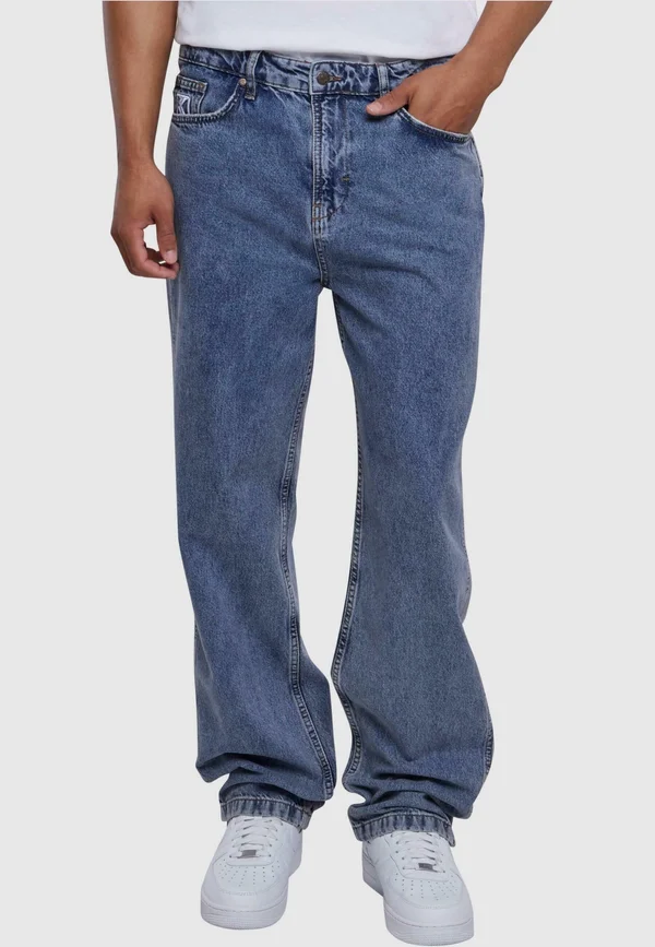 SMALL SIGNATURE GY FIVE POCKET DENIM - Jeans Straight Leg - vintage indigo
