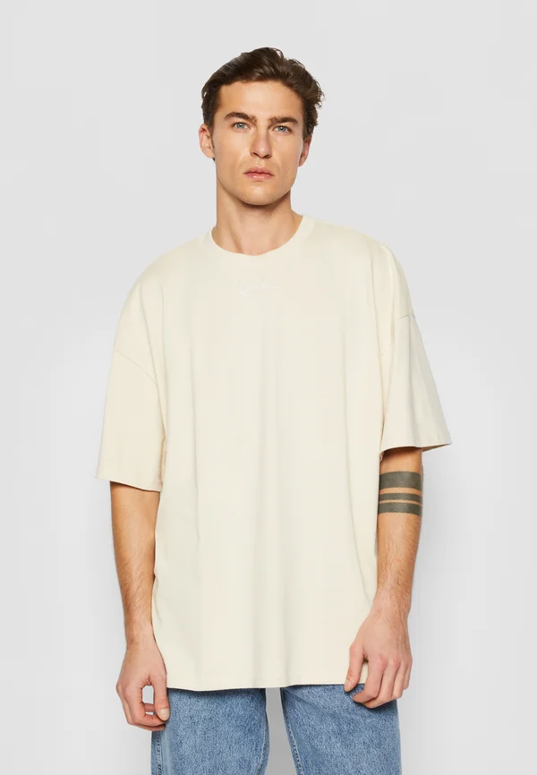SMALL SIGNATURE HEAVY  BOXY - T-Shirt print - off white