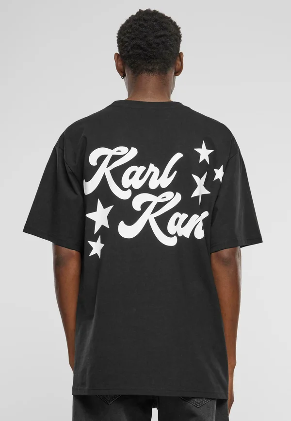 SMALL SIGNATURE HEAVY STAR TEE - T-Shirt print - black