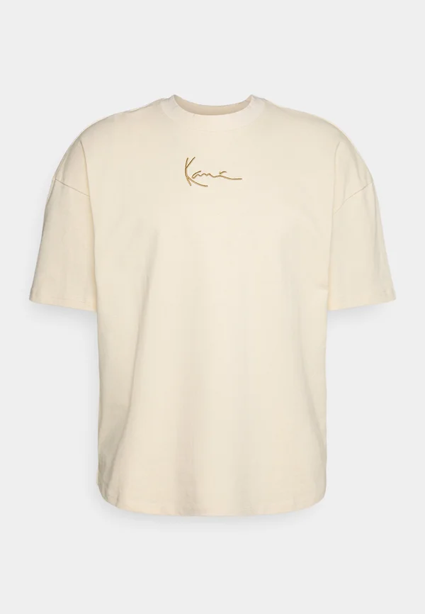 SMALL SIGNATURE HEAVY TEE UNISEX - T-Shirt basic - cream