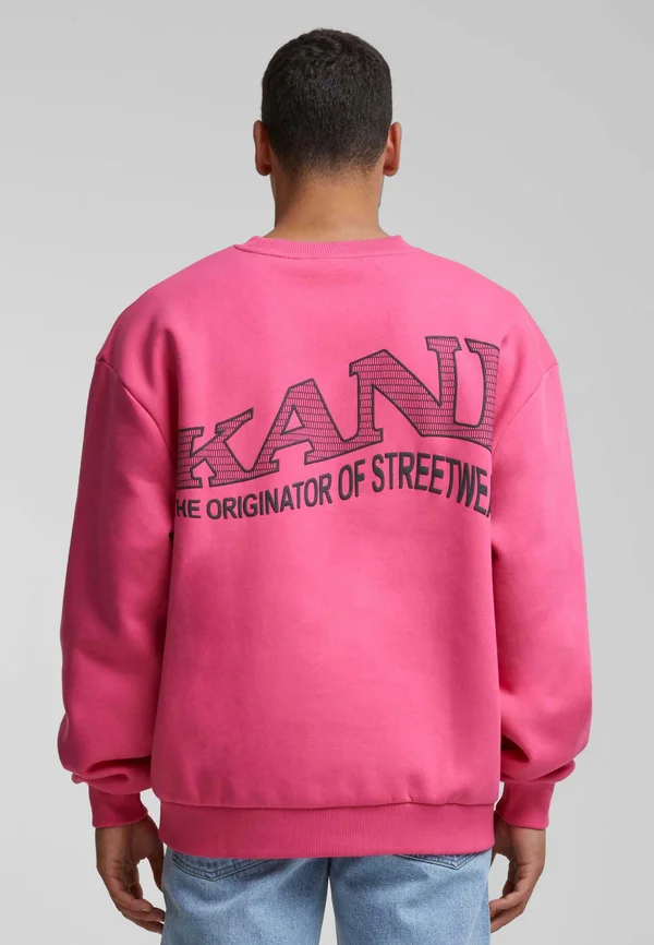 SMALL SIGNATURE OS CREW - Sweatshirt - pink