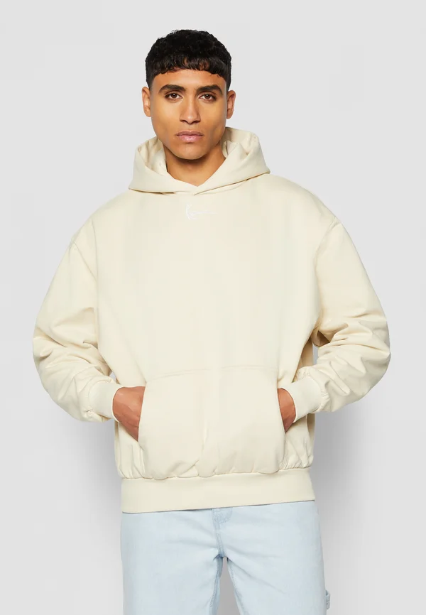 SMALL SIGNATURE OS HEAVY SWEAT - Kapuzenpullover - off white