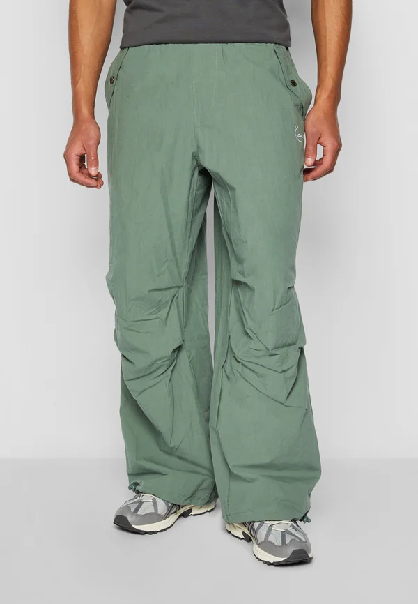 SMALL SIGNATURE PARACHUTE - Stoffhose - dusty green