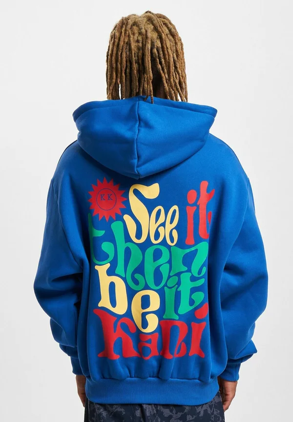 SMALL SIGNATURE PRINT - Sweatshirt - blue