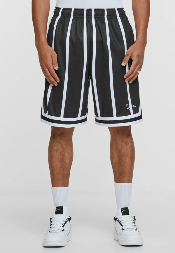 SMALL SIGNATURE STRIPED - Jogginghose - black white