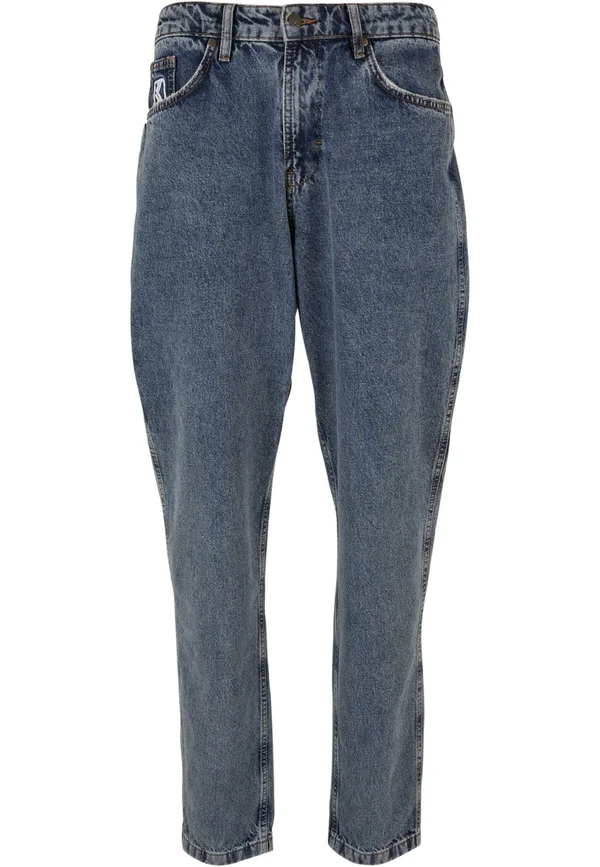 SMALL SIGNATURE TAPE FIVE POCKET DENIM - Jeans Slim Fit - vintage indigo