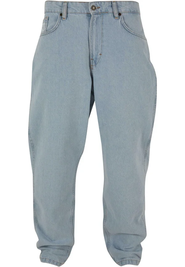 SMALL SIGNATURE TAPE FIVE POCKET DENIM - Jeans Straight Leg - light blue