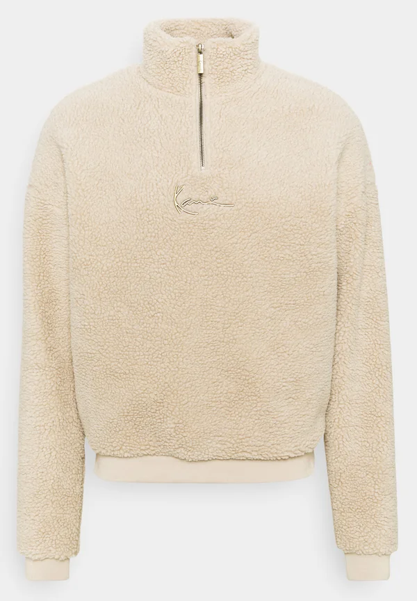 SMALL SIGNATURE TEDDY TROYER UNISEX  - Fleecepullover - light sand