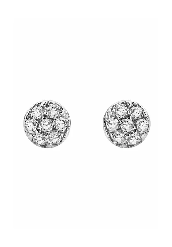 SMALL STUD - Ohrringe - white gold