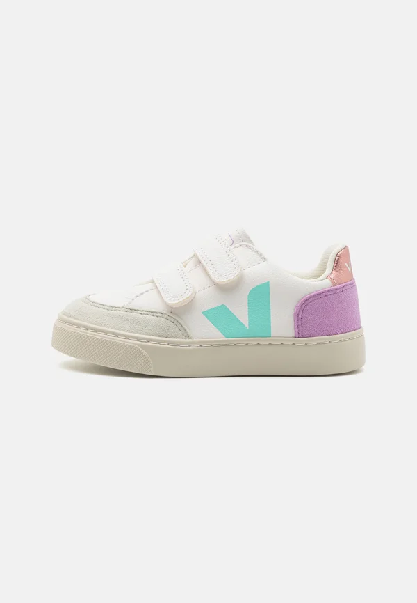 SMALL V-12 UNISEX - Sneaker low - extra-white/multicolor orchid