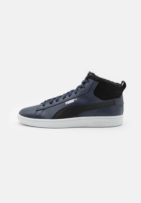 SMASH 3.0 MID UNISEX - Sneaker high - navy/black/white