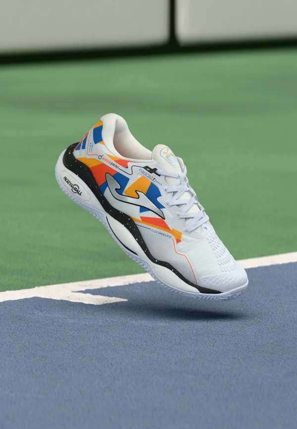 SMASH CLAY - Padel-Schuhe - white/multicolor