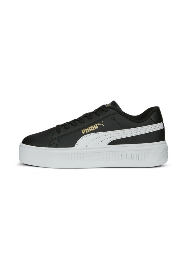 SMASH PLATFORM  - Sneaker low - black white gold