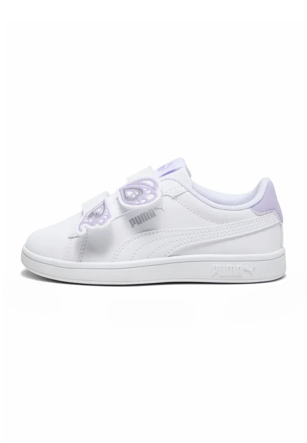 SMASH SNEAKERS - Sneaker low - white vivid violet silver