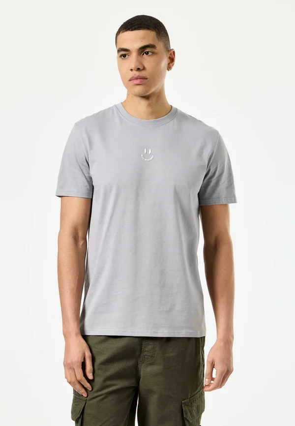 SMILE GRAPHIC TEE - T-Shirt print - smokey