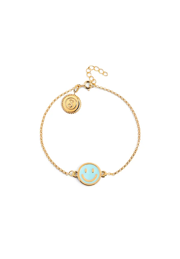 SMILEY SKY ENAMEL - Halskette - color oro