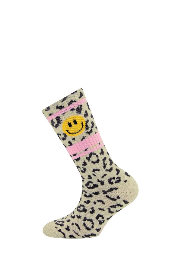 SMILEY - Socken - elfenbein mel