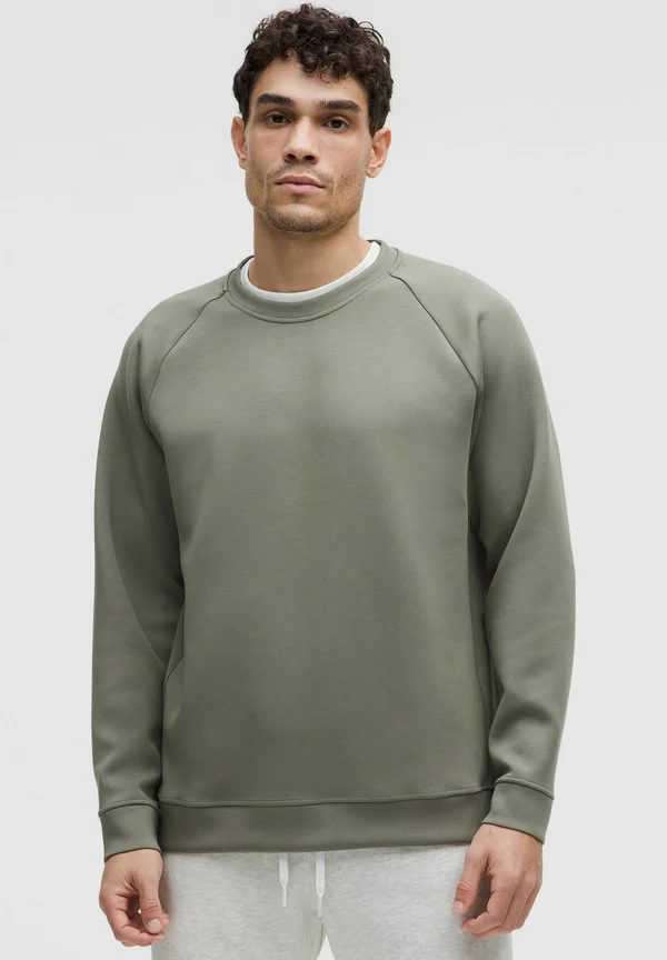 SMOOTH SPACER CREW - Sweatshirt - grey sage