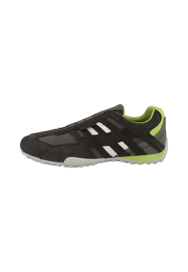 SNAKE  - Slipper - graphite lime green ubekces