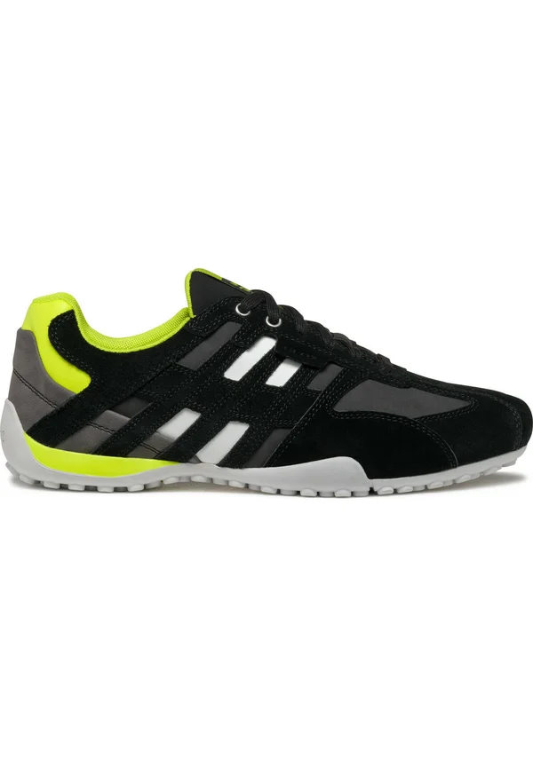 SNAKE - Sneaker low - black fluo yellow