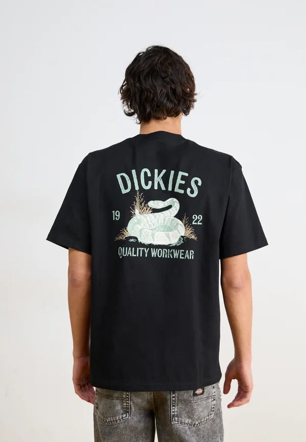 SNAKE TEE - T-Shirt print - black
