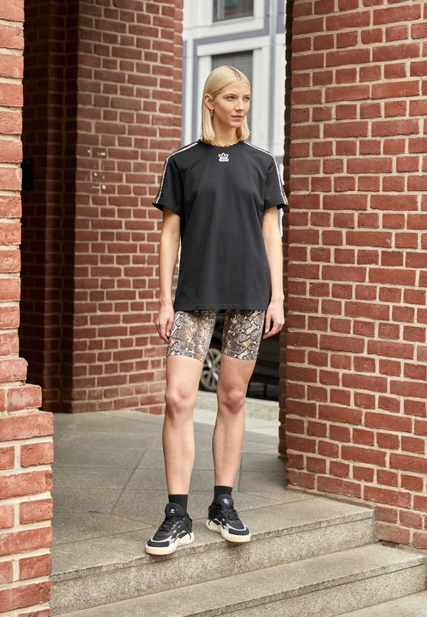 SNAKETEE - T-Shirt print - black