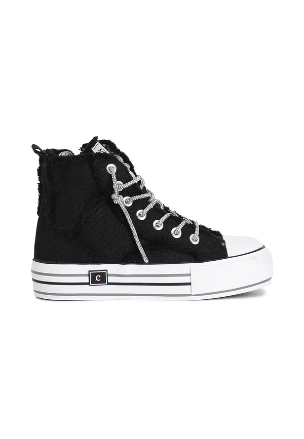 Sneaker high - black
