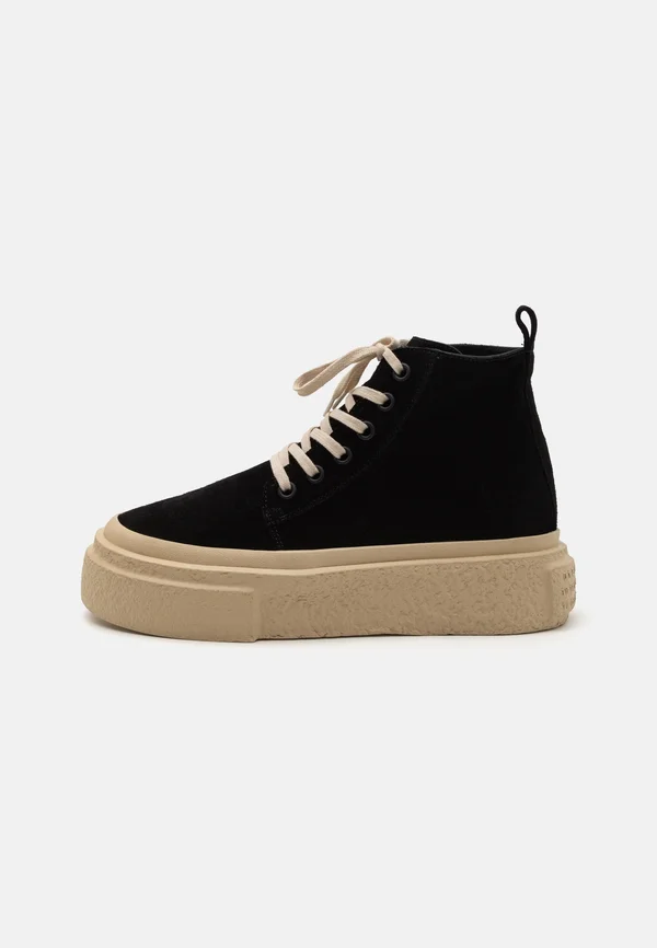 Sneaker high - black