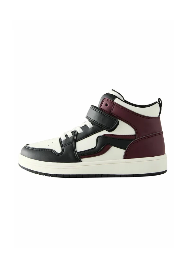 Sneaker high - black/burgundy