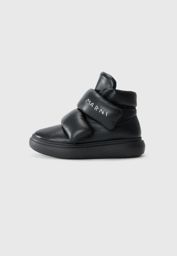 Sneaker high - black/white