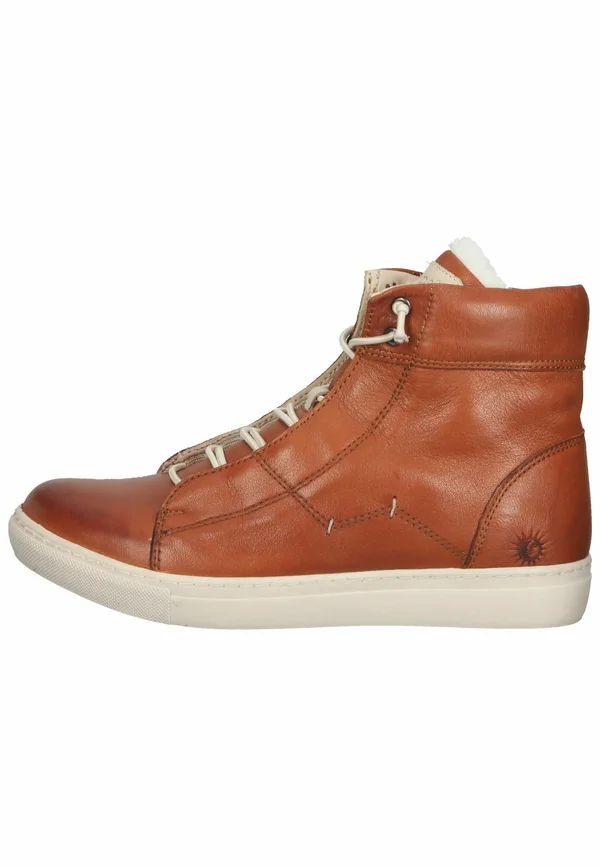 Sneaker high - cognac 307