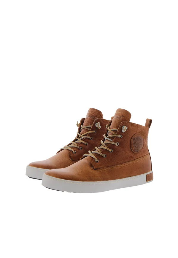 Sneaker high - cognac